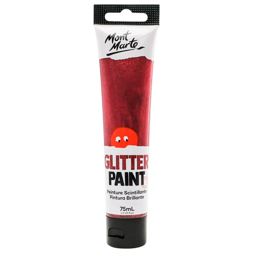 Glitter Paint 75ml (2.5 US fl.oz) - Hot Pink