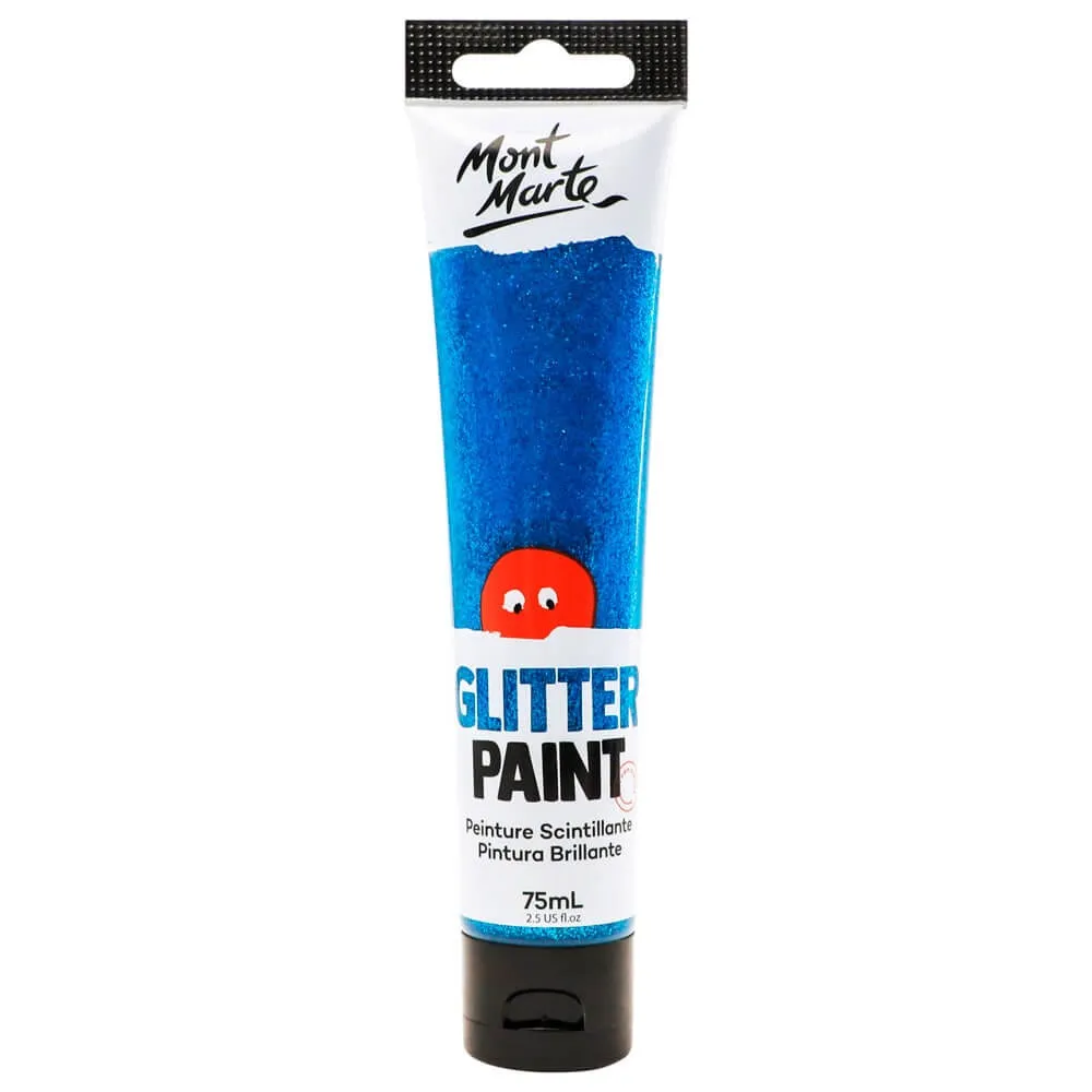 Glitter Paint 75ml (2.5 US fl.oz) - Light Blue
