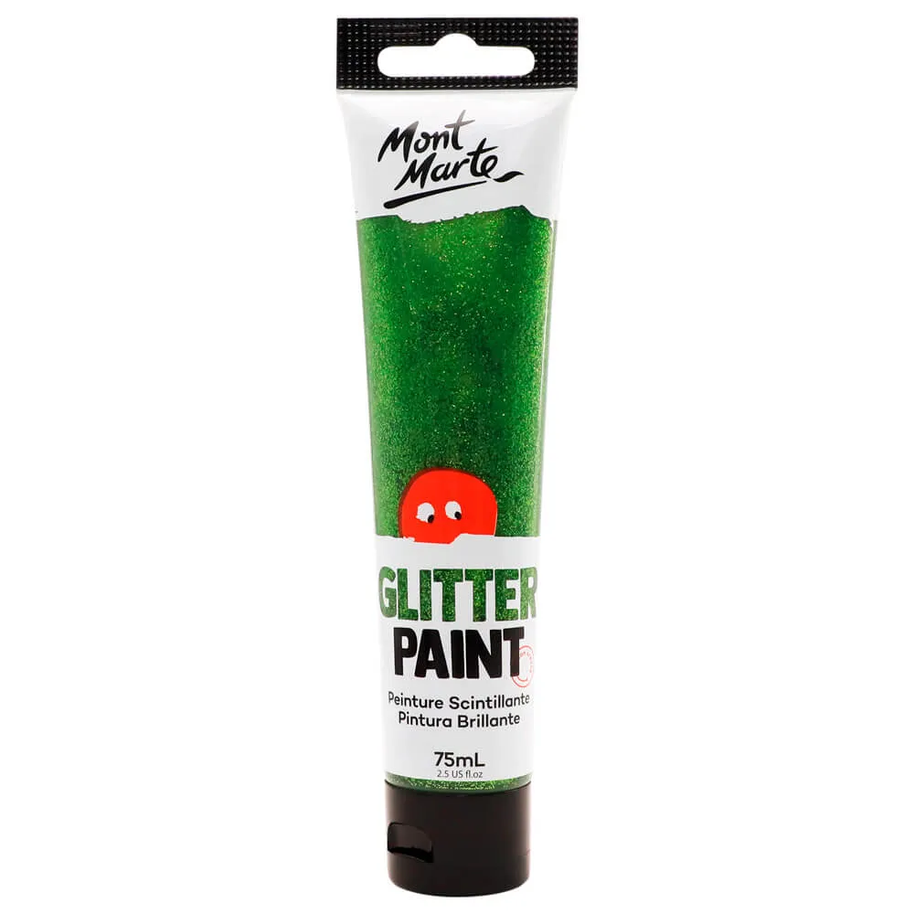 Glitter Paint 75ml (2.5 US fl.oz) - Light Green