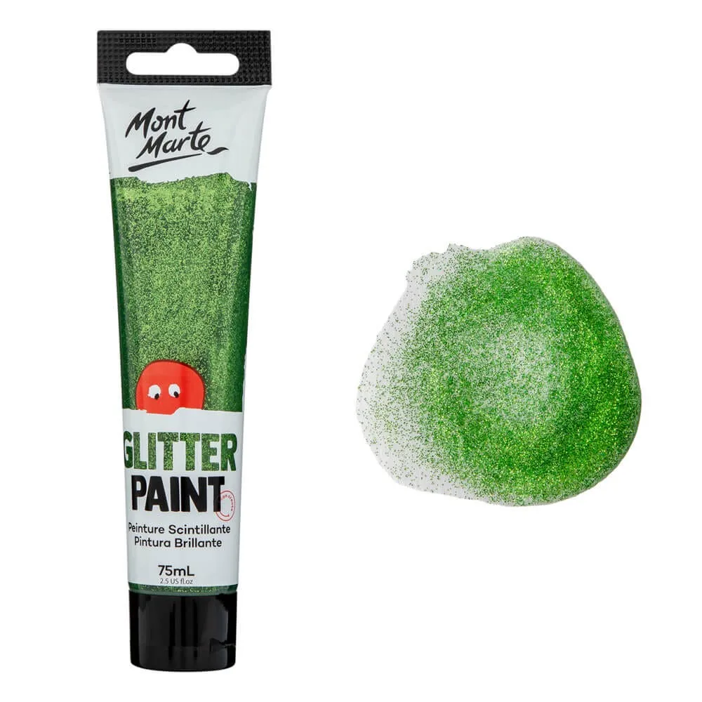 Glitter Paint 75ml (2.5 US fl.oz) - Light Green
