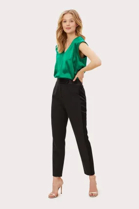 Hammered Satin Mila Reversible Top