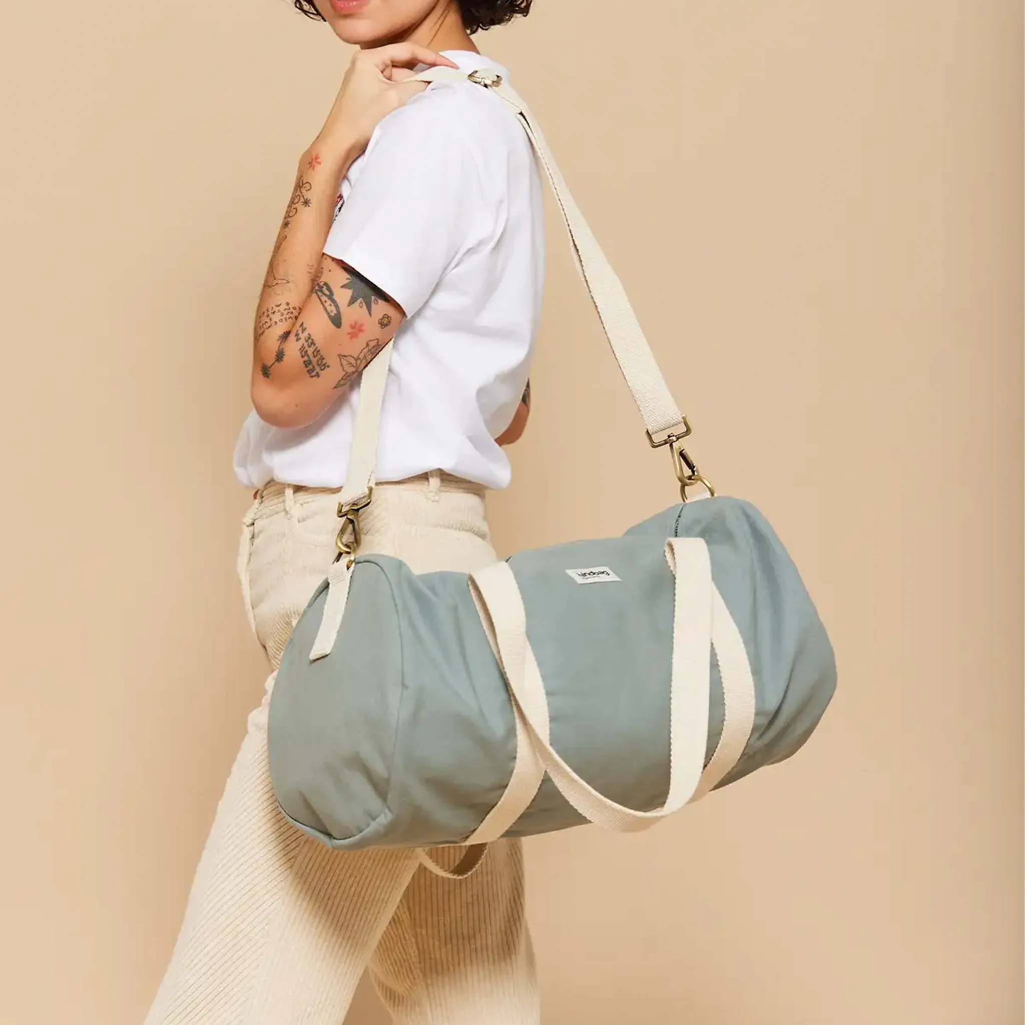 Hindbag Simon Duffel Bag Blue Sage