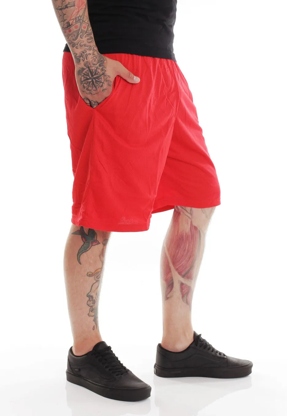Impericon - Plain Red - Shorts