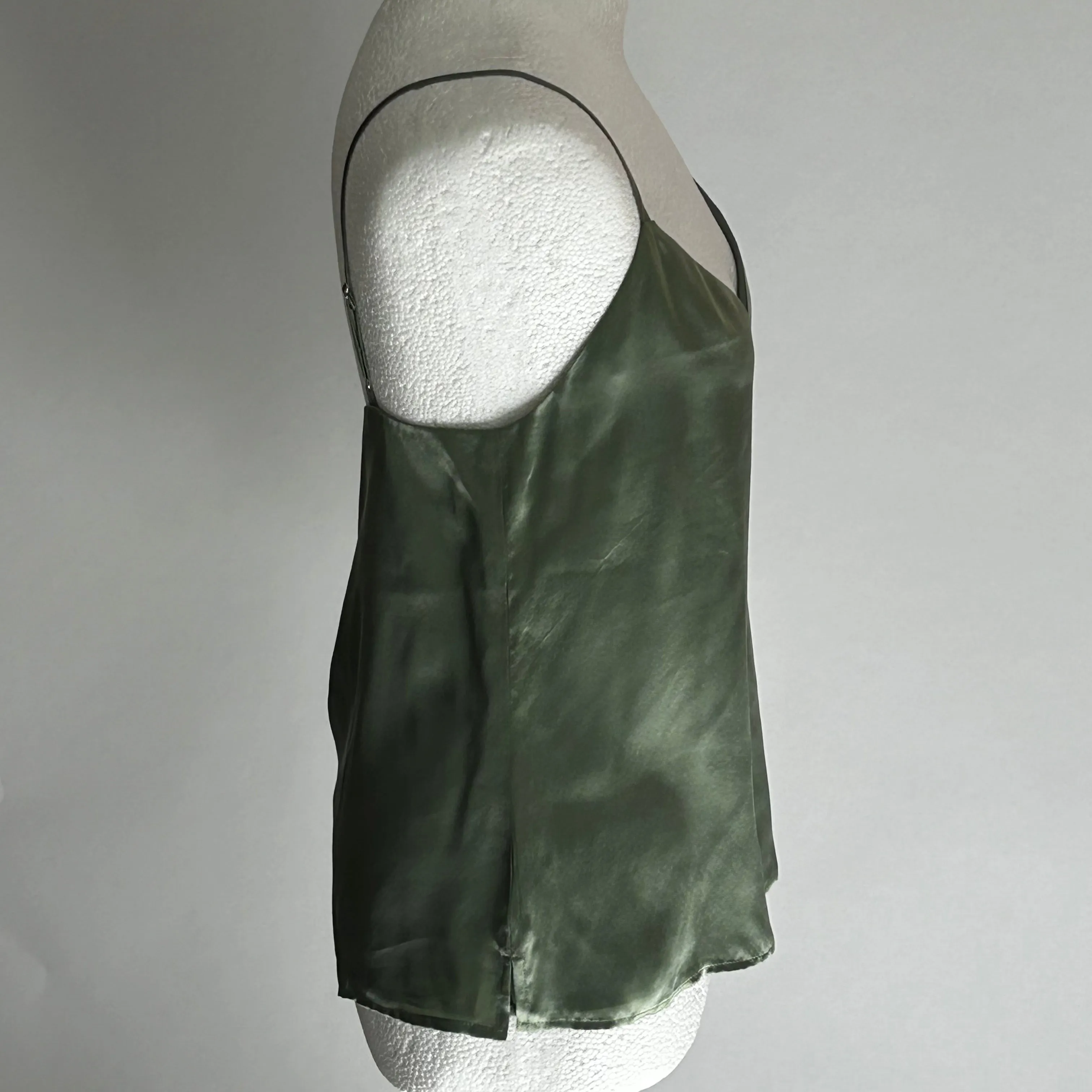 L'Agence Brand New £190 Light Ivy Silk Camisole XS