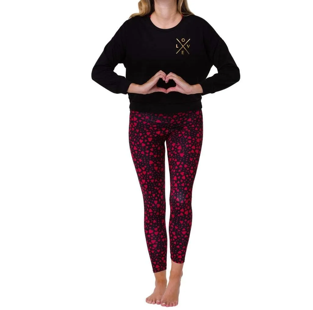 Last Chance! Onzie Yoga LOVE logo Sweatshirt 3764
