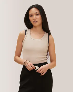 Long Mile-End Tank Top - Hazel Wood