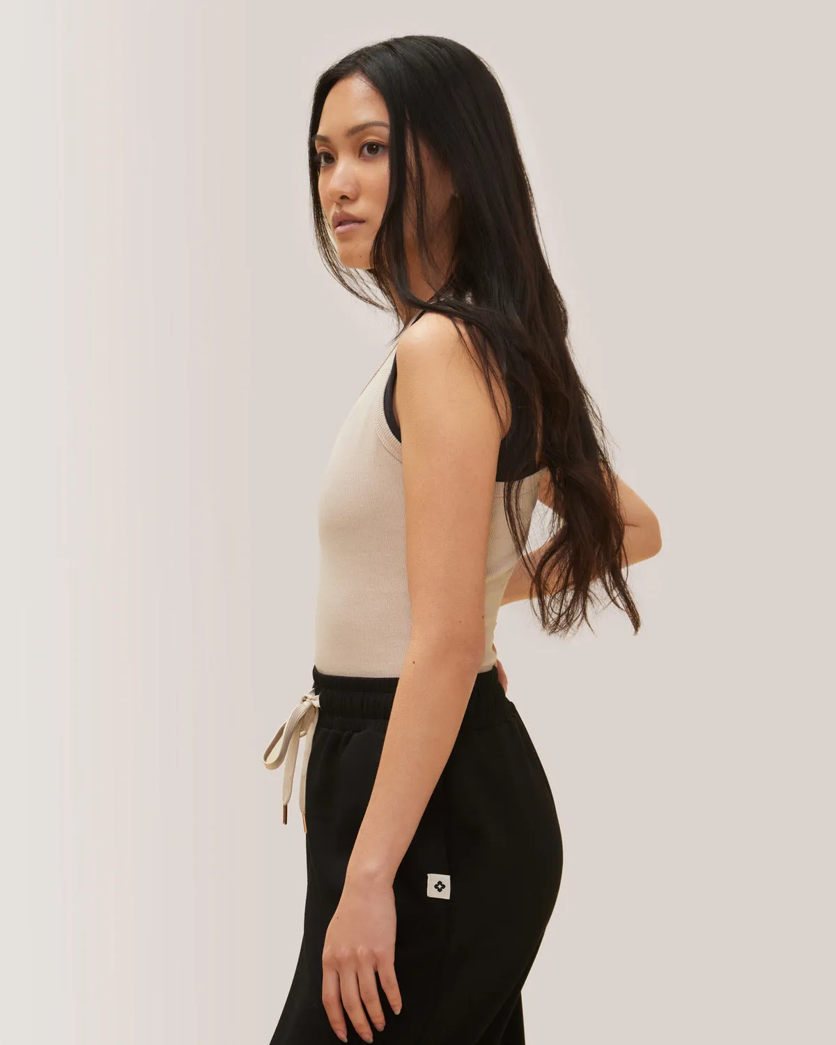 Long Mile-End Tank Top - Hazel Wood