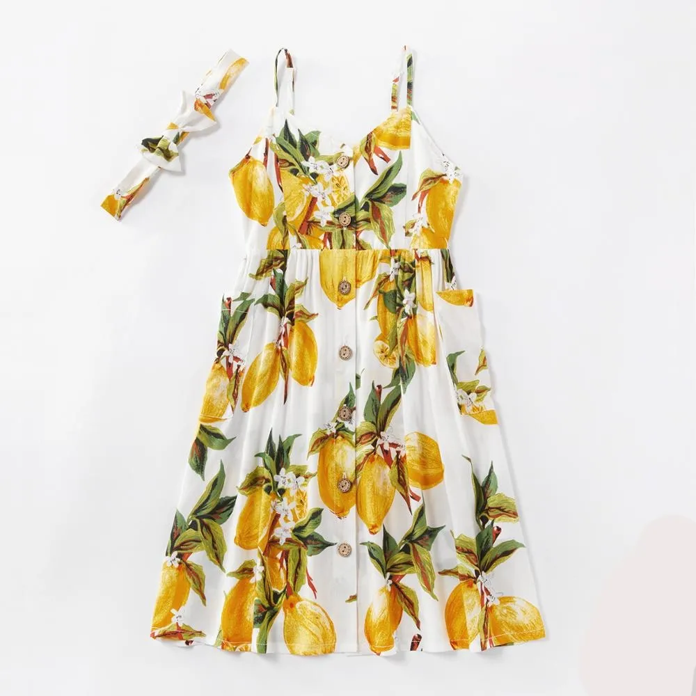 Matching Family Outfit - Sicilian Lemon Summertime