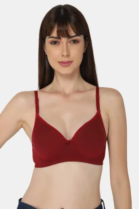 Medium Coverage Non-Wired Thin & Adjustable Intimacy T-Shirt Padded Bra - UC09