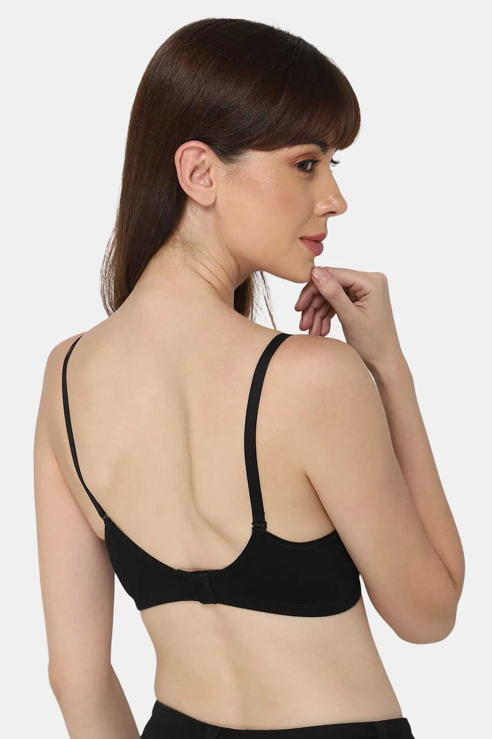Medium Coverage Non-Wired Thin & Adjustable Intimacy T-Shirt Padded Bra - UC09