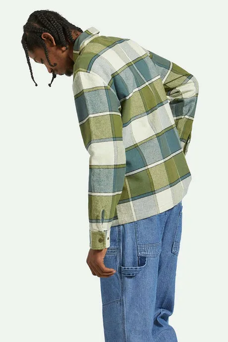 Motor Zip Jacket | Blue Mirage/Dill Plaid