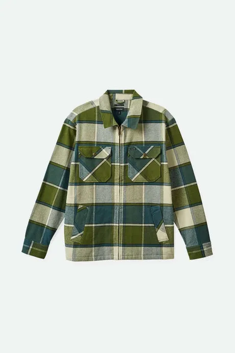 Motor Zip Jacket | Blue Mirage/Dill Plaid