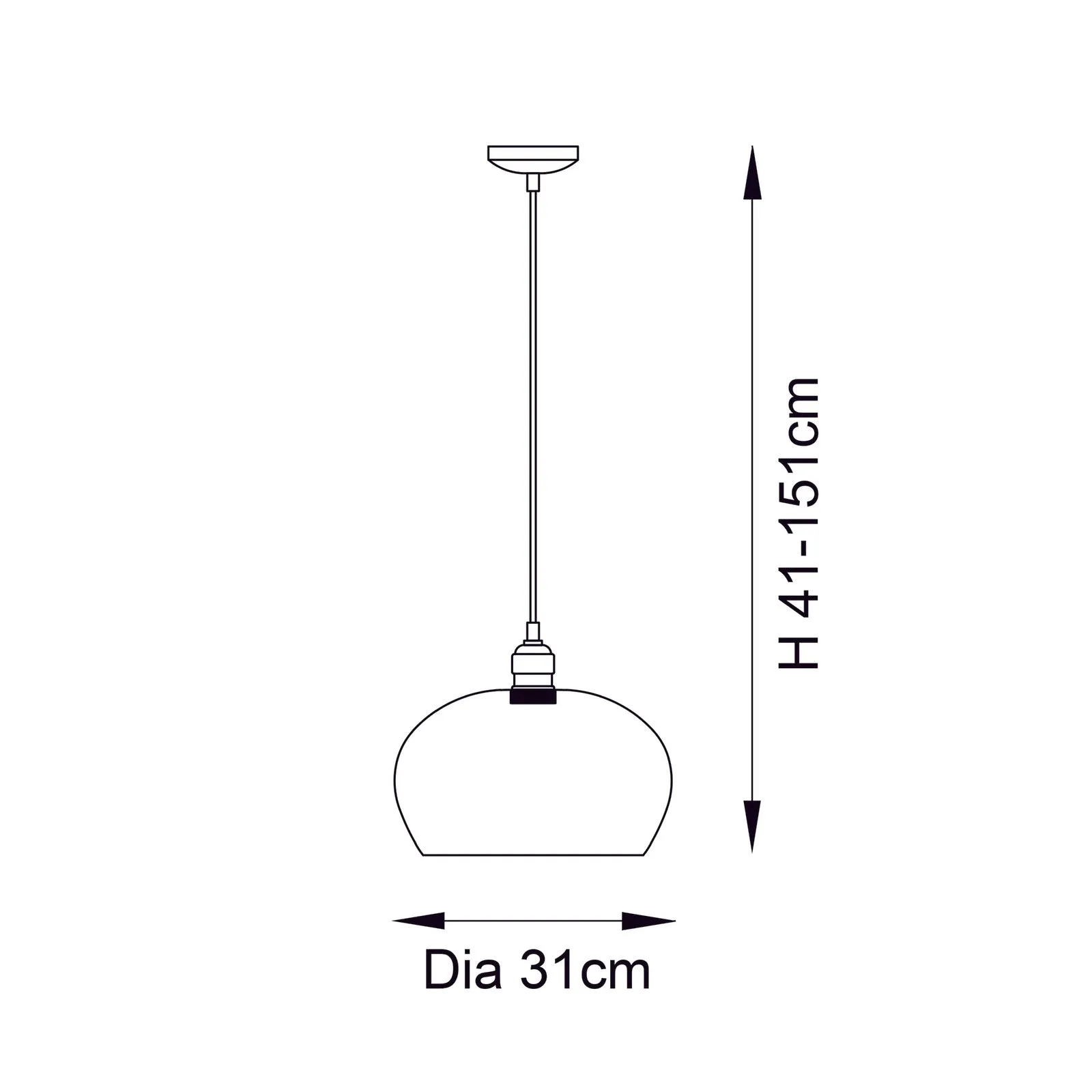 Olympia Pendant Medium