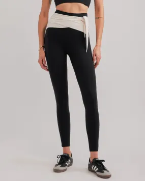 OSCAR LEGGINGS BLACK & CREAM COMBO