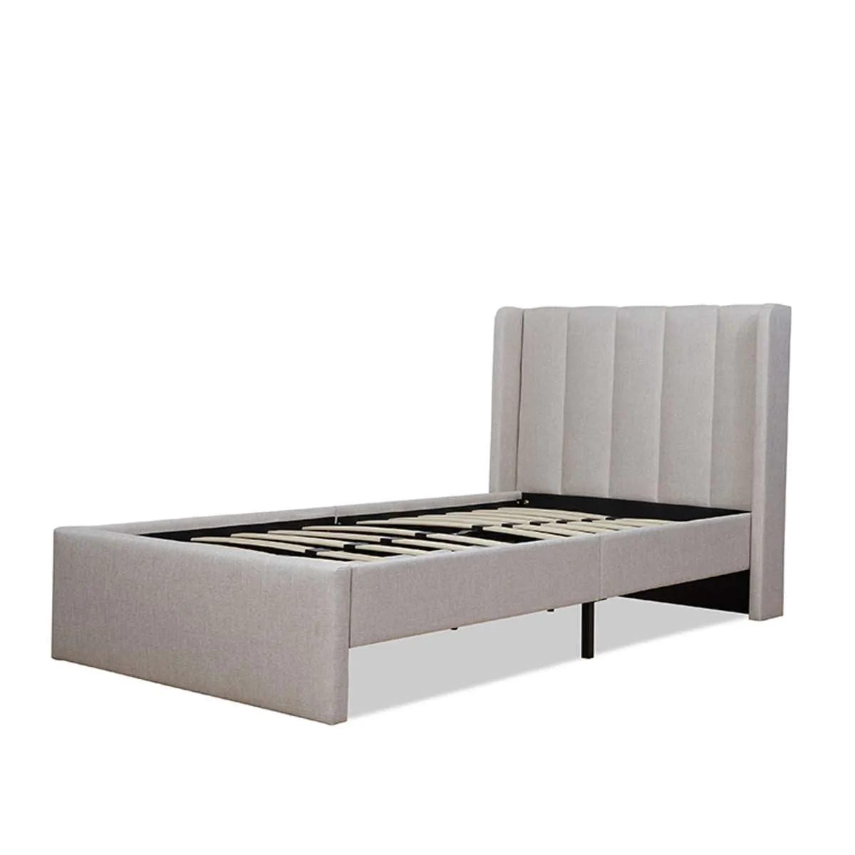 Quinn King Single Bed - Natural