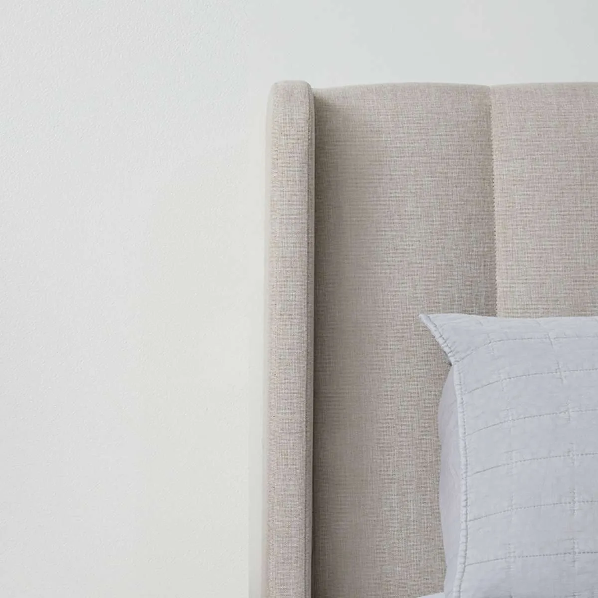 Quinn King Single Bed - Natural