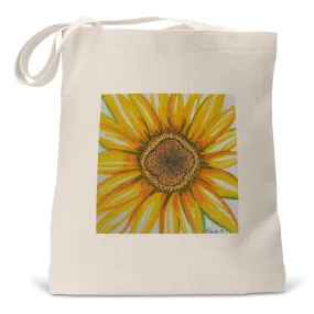 "Hello Sunshine" - Linen Tote