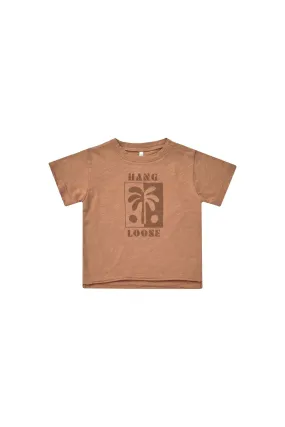Raw Edge Tee | Hang Loose Clay