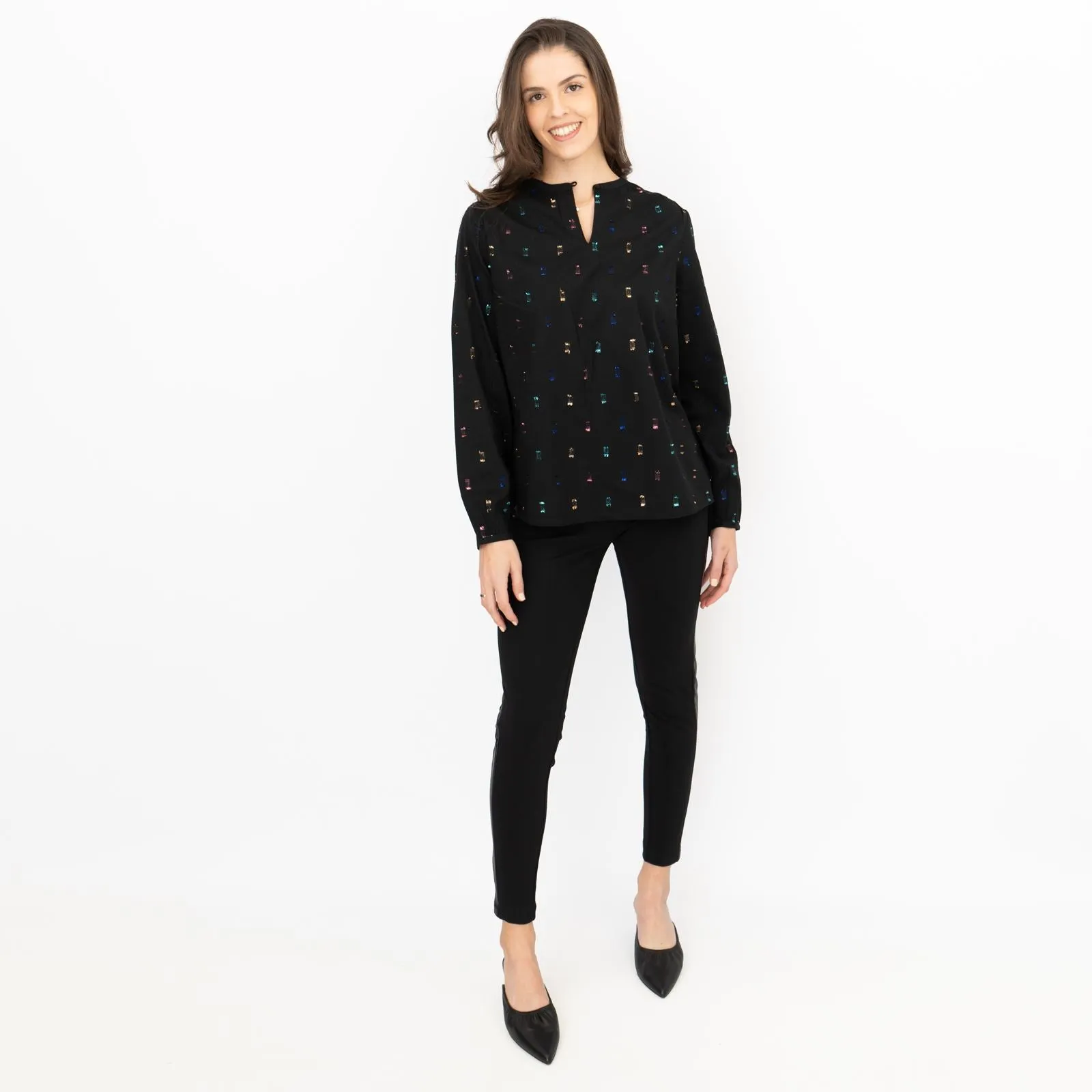 Seasalt Violet Bank Blouse Top Golden Heyday