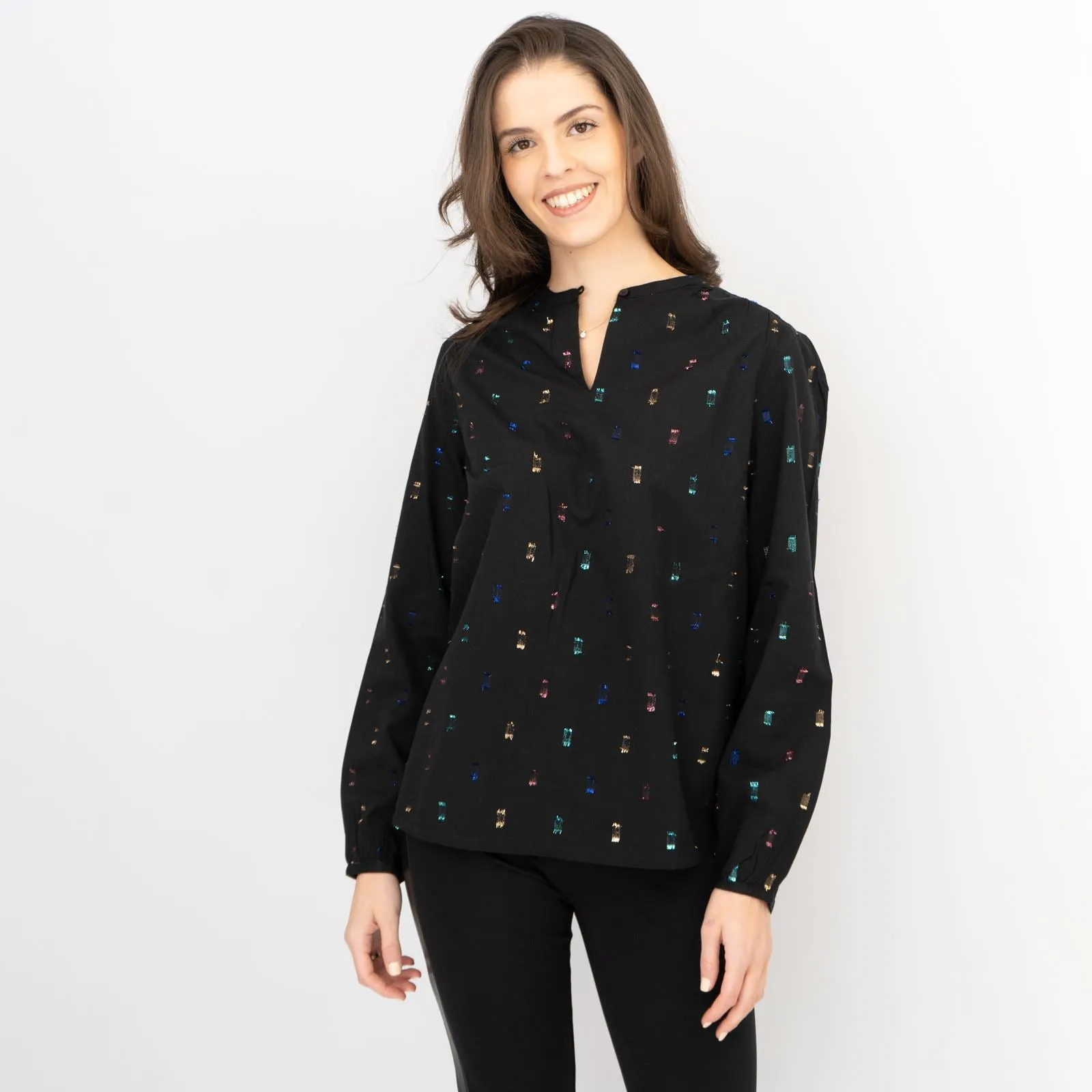 Seasalt Violet Bank Blouse Top Golden Heyday