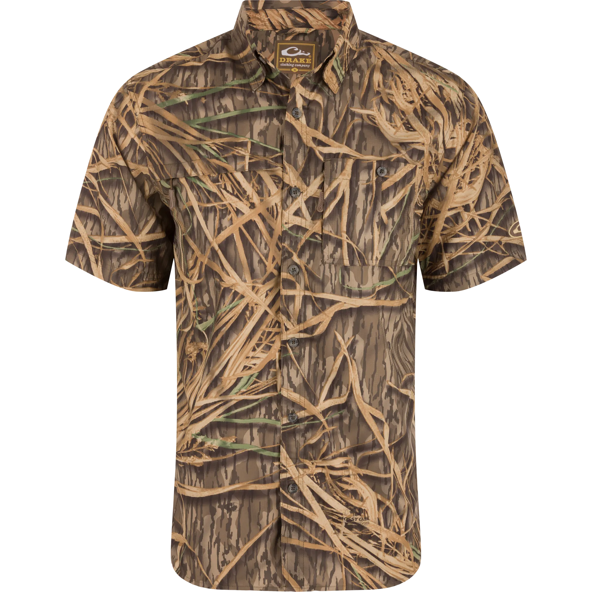 Short-Sleeved Flyweight Camo Hunting Shirt