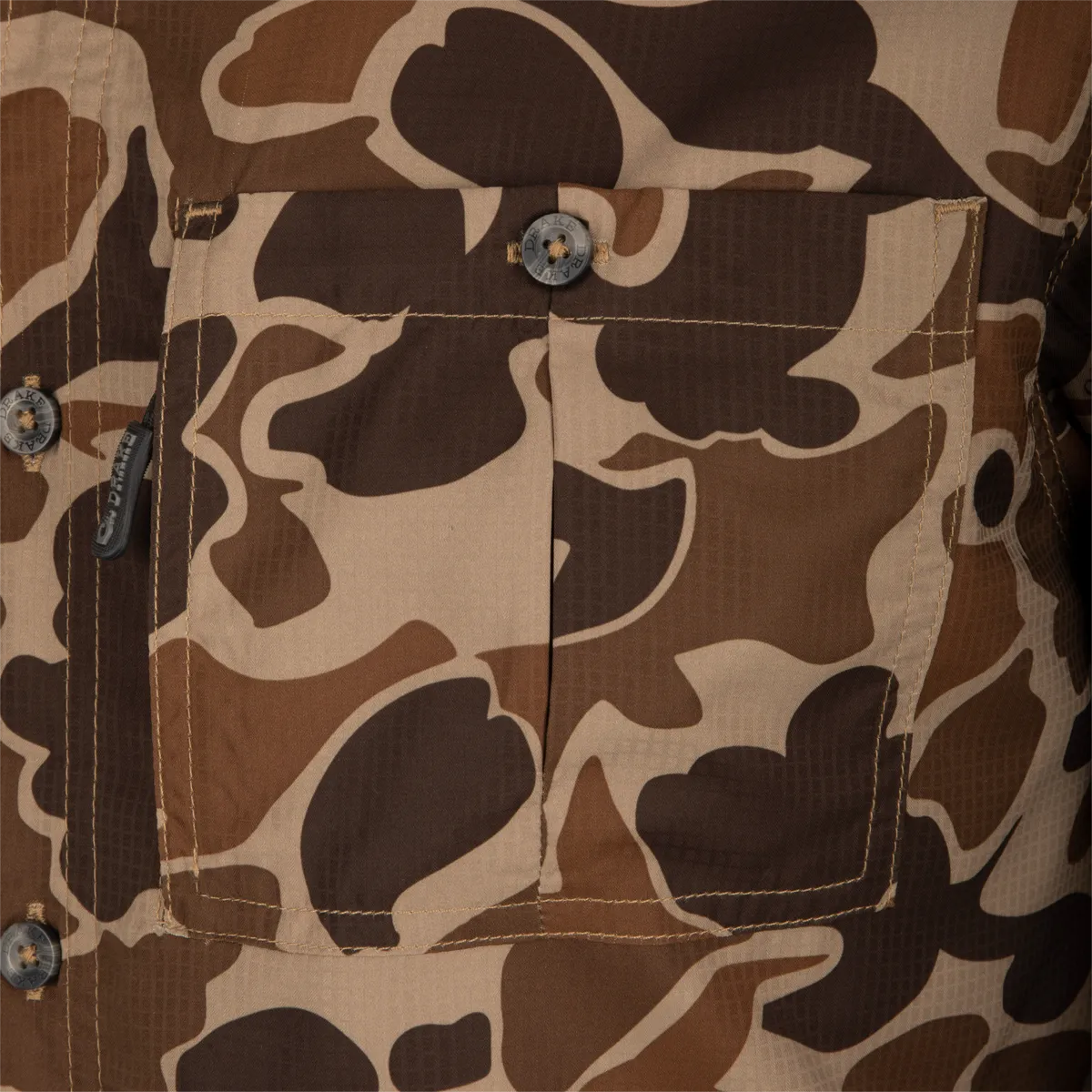 Short-Sleeved Flyweight Camo Hunting Shirt