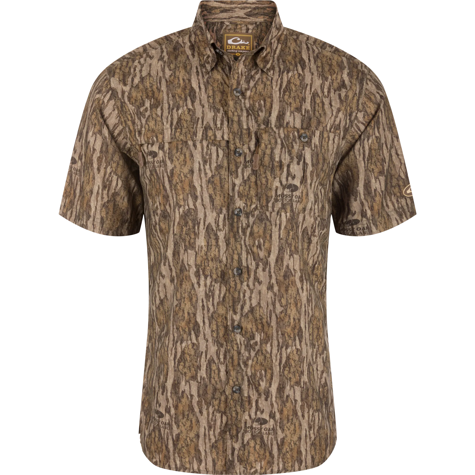 Short-Sleeved Flyweight Camo Hunting Shirt