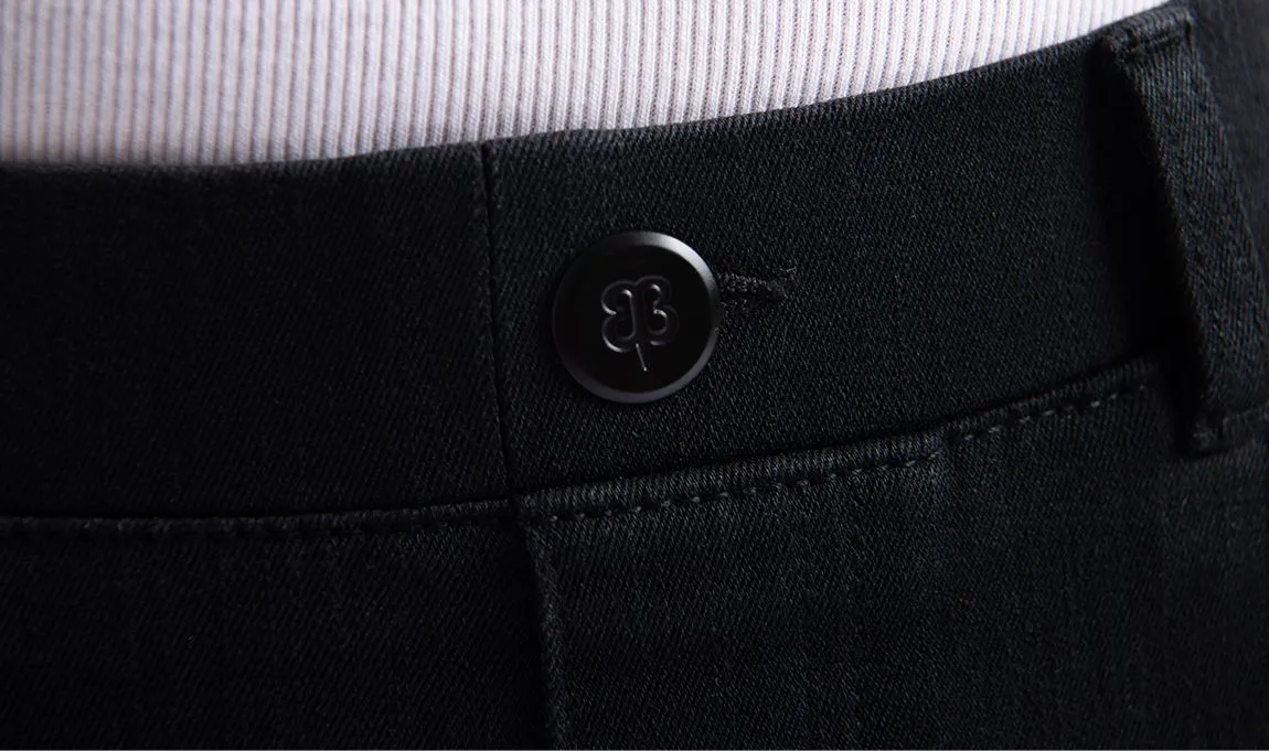 Straight-Leg | 4-Pocket Betabrand Yoga Denim (Washed Black)