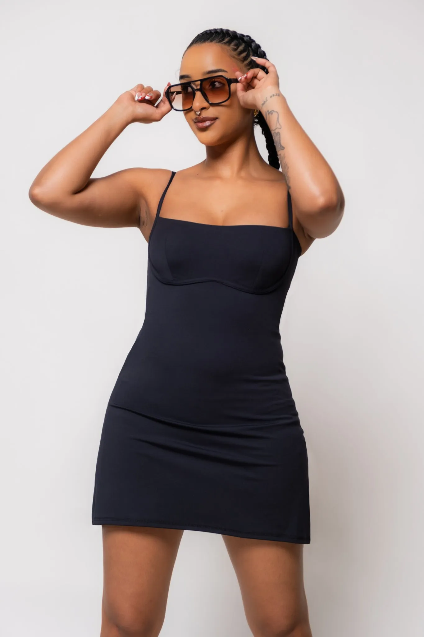 Sweetheart Skort Dress