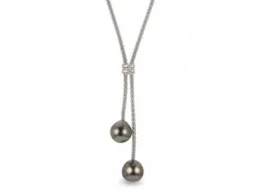 Tahitian Pearl Lariat Necklace