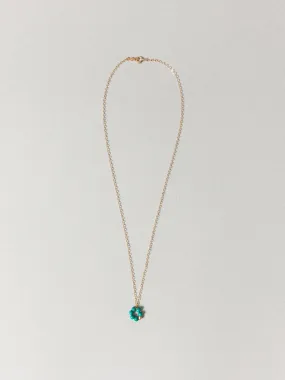 Turquoise Flower Necklace