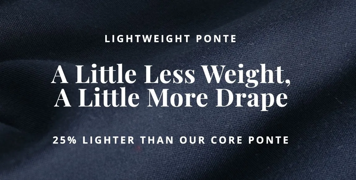 Wide-Leg Two-Pocket Dress Pant Yoga Pants (Navy)