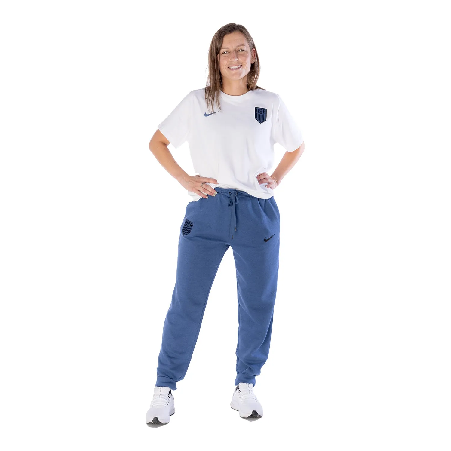 Women's Nike USA Travel White Tee