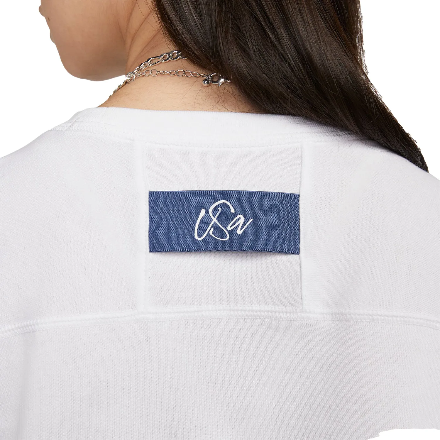 Women's Nike USA Travel White Tee